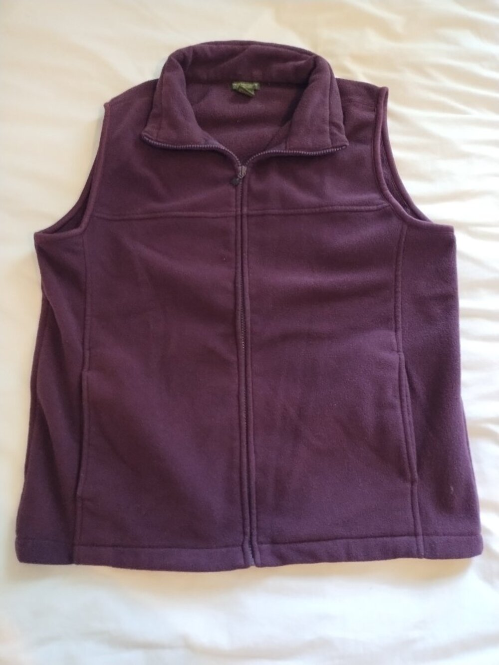 Great Northwest Women's Fleece Vest Purple